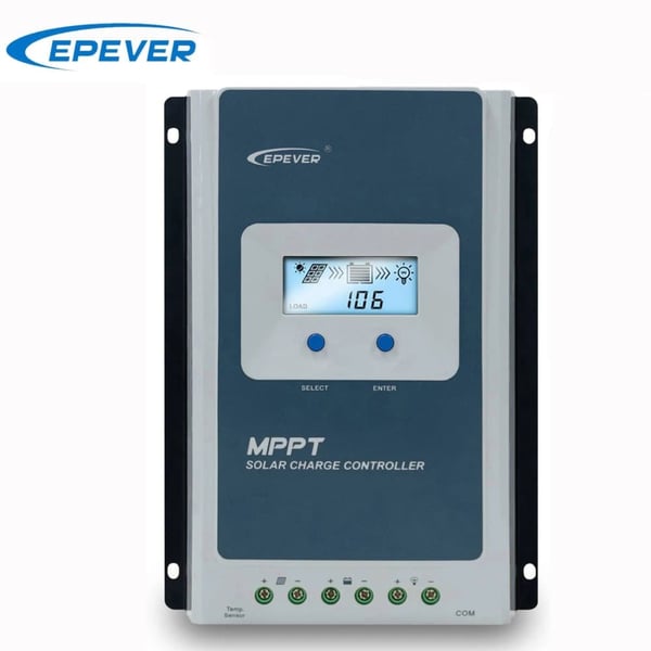 Solcellelader, MPPT-effektivitet over 99,5%, understøtter flere batterityper,Kun controller, 20A, 12V 24V