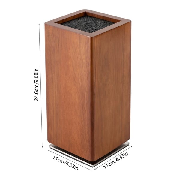 Knivholder, 360° Rotation, Stærk Magnet,Brun