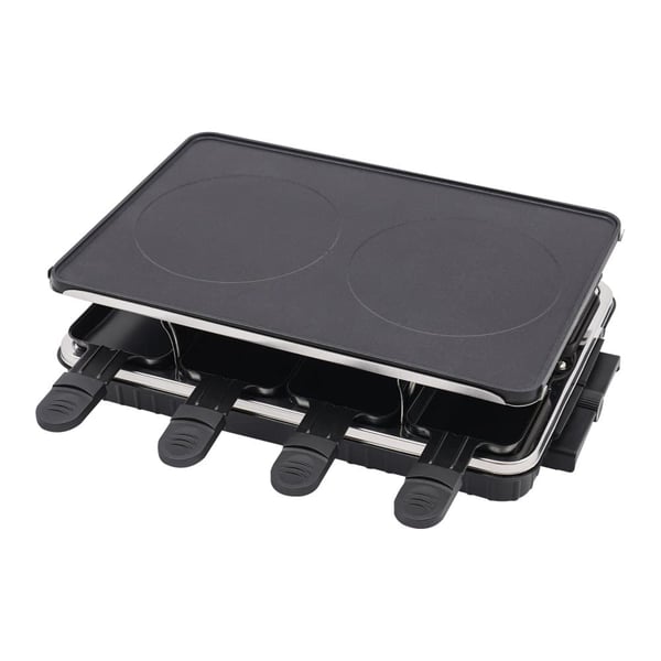 Elektrisk Grill, Non-Stick Belægning, Borddesign,Sort