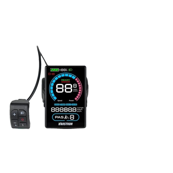 Skærm, Vandtæt, USB-C Opladningsport,VD618