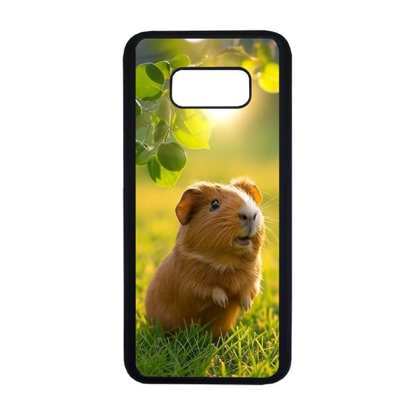Til Samsung Galaxy S8+: Dyr Marsvin, mobildeksel med unikt motiv, beskyttende cover