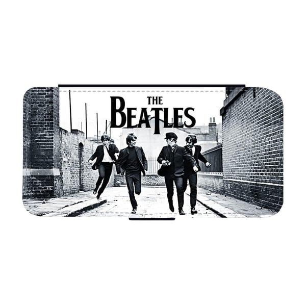 Til Samsung Galaxy S9: The Beatles, flipdeksel med unikt motiv, mobiletui med stativfunksjon