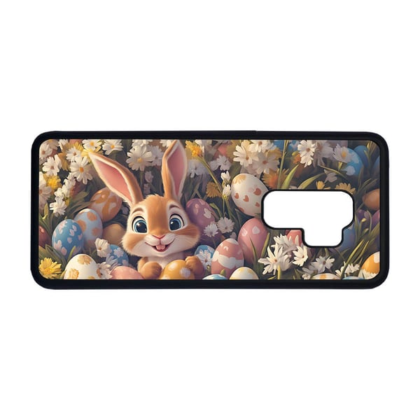 Til Samsung Galaxy S9+: Barne Tegneserie Påske, mobildeksel med unikt motiv, beskyttende cover