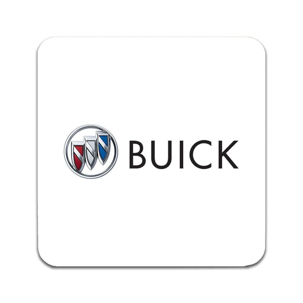 Glassunderlag (2-pakning): Buick, stilrene underlag med unike og livlige motiver