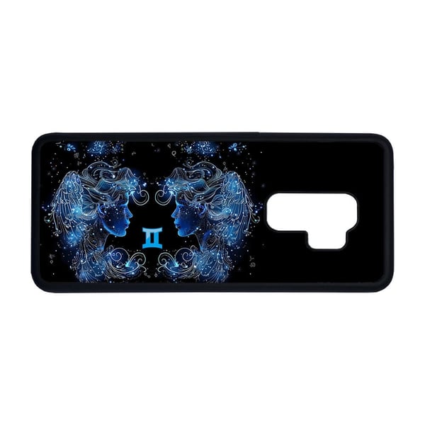 Til Samsung Galaxy S9+: Stjernetegn Tvillingene, mobildeksel med unikt motiv, beskyttende cover