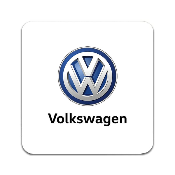 Lasinaluset (2 kpl): Volkswagen, tyylikkäät aluset uniikeilla ja eloisilla kuvioilla