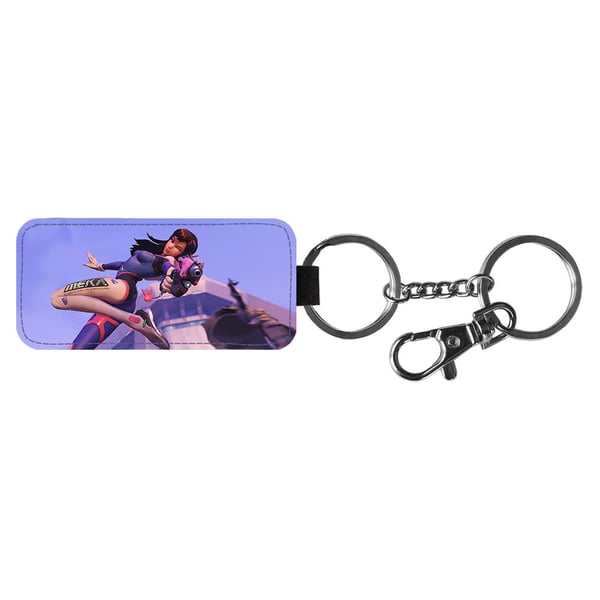 Avaimenperä: Overwatch D.Va, tyylikäs riipus, jossa on eloisa ja uniikki kuvio Avaimenperä: Overwatch D.Va, tyylikäs riipus, jossa on eloisa ja uniikki kuvio