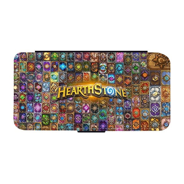 Hearthstone Samsung Galaxy S9, flipdeksel med unikt motiv, mobiletui med stativfunksjon