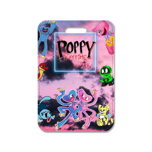 Veskeanheng: Poppy Playtime, stilrent veskepynt med levende og unikt design, veskecharm til håndvesken eller ryggsekken