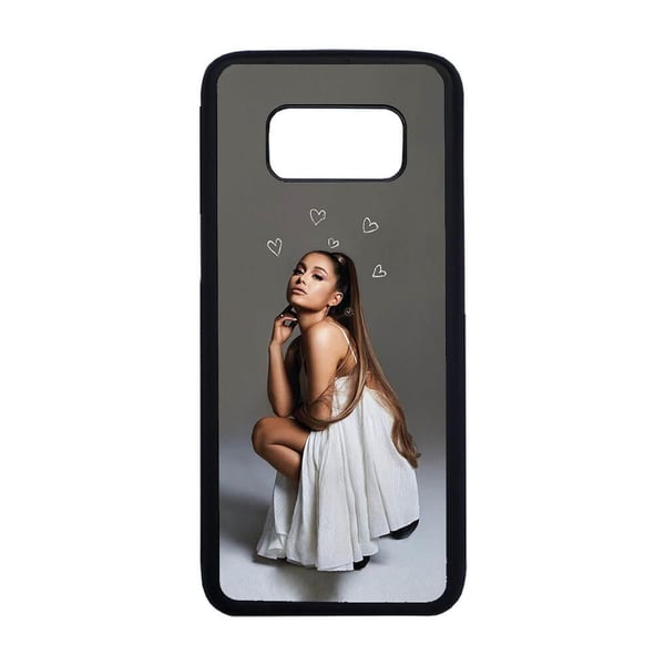 Samsung Galaxy S8 -malliin: Ariana Grande, suojakuori uniikilla kuviolla, kestävä kännykänkuori