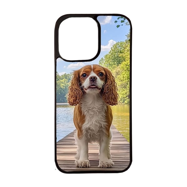 Koira Cavalier King Charles Spaniel iPhone 12/iPhone 12 Pro Matkapuhelimen Kansi Koira Cavalier King Charles Spaniel iPhone 12/iPhone 12 Pro Matkapuhelimen Kansi