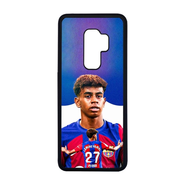 Til Samsung Galaxy S9+: Lamine Yamal, mobildeksel med unikt motiv, beskyttende cover