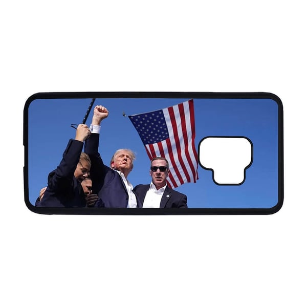 Til Samsung Galaxy S9: Trump 2024 Pennsylvania Rally, mobildeksel med unikt motiv, beskyttende cover