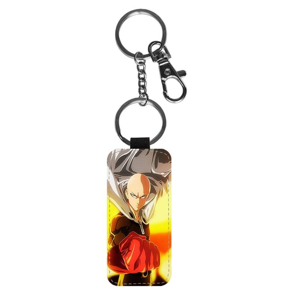 Avaimenperä: Manga One Punch Man Saitama, tyylikäs riipus, jossa on eloisa ja uniikki kuvio