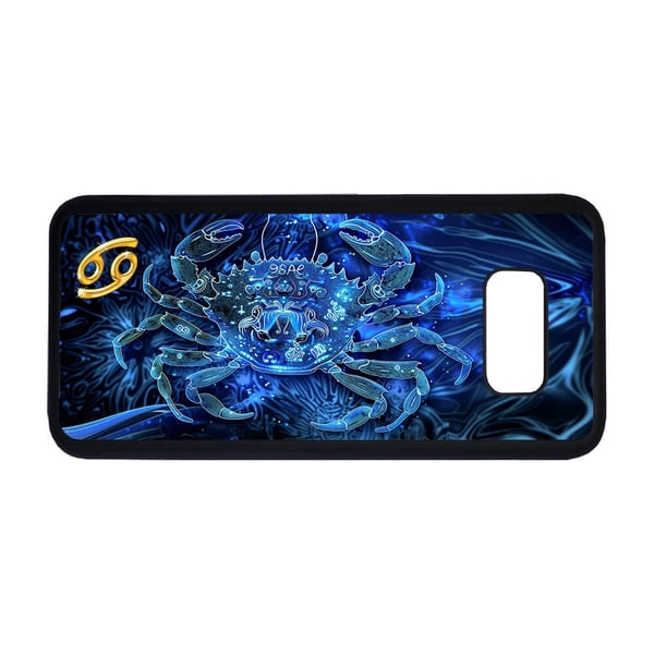Til Samsung Galaxy S8+: Kreft i Stjernetegn, mobildeksel med unikt motiv, beskyttende cover