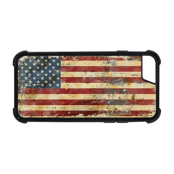 USA Flagg iPhone SE 2020 Mobiltelefon Deksel