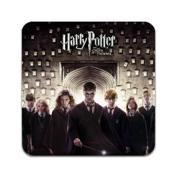 Lasinaluset (2 kpl): Harry Potter, tyylikkäät aluset uniikeilla ja eloisilla kuvioilla