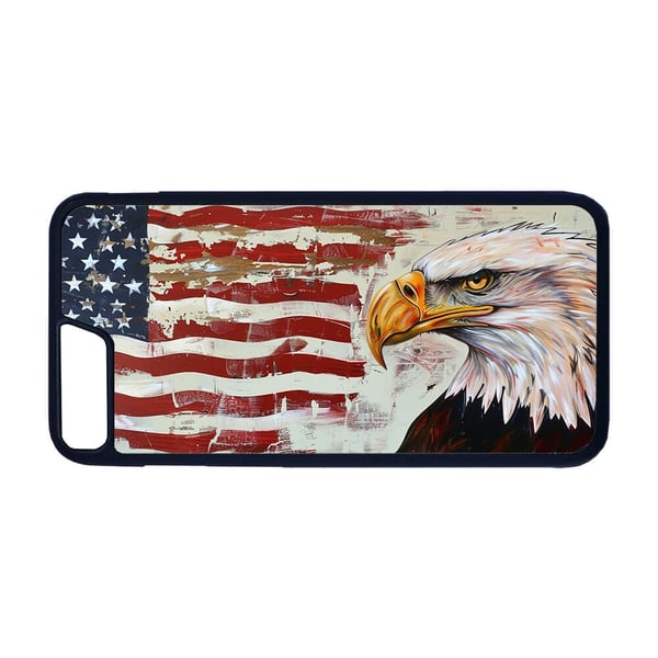 Til iPhone 7 Plus / 8 Plus: USA Ørn Flagg, mobildeksel med unikt motiv, beskyttende cover