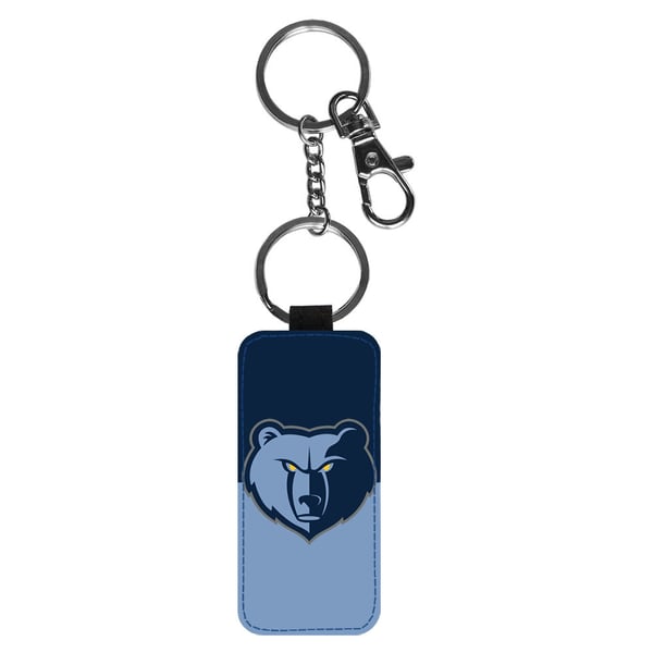 Nyckelring: Memphis Grizzlies, stilrent hängsmycke med livfull och unikt design