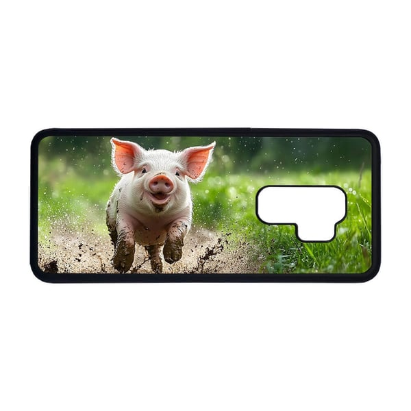 Til Samsung Galaxy S9+: Dyr Gris, mobildeksel med unikt motiv, beskyttende cover