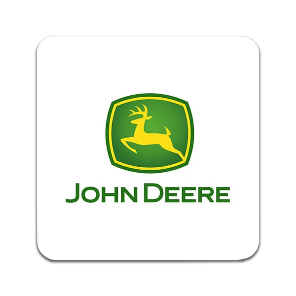 Glassunderlag (2-pakning): John Deere, stilrene underlag med unike og livlige motiver