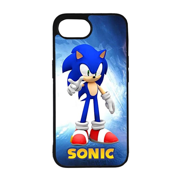 Sonic iPhone SE 5G, mobilcover med unikt motiv, beskyttende cover - Etui