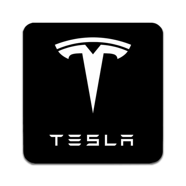 Glassunderlag (2-pakning): Tesla, stilrene underlag med unike og livlige motiver Glassunderlag (2-pakning): Tesla, stilrene underlag med unike og livlige motiver