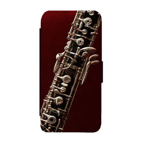 Til Samsung Galaxy S8+: Oboe, flip-cover med unikt motiv, mobilcover med standerfunktion