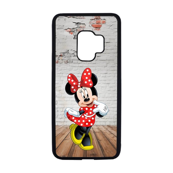 Til Samsung Galaxy S9: Disney Minnie Mouse, mobildeksel med unikt motiv, beskyttende cover