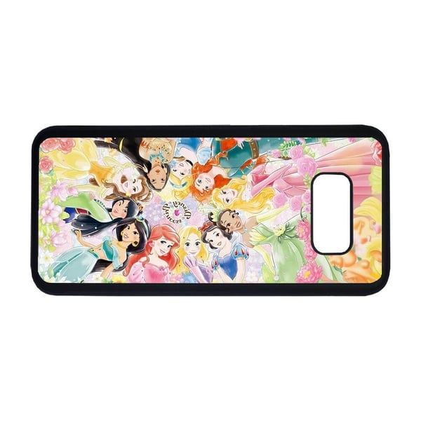 Til Samsung Galaxy S8+: Disney Princess, mobildeksel med unikt motiv, beskyttende cover
