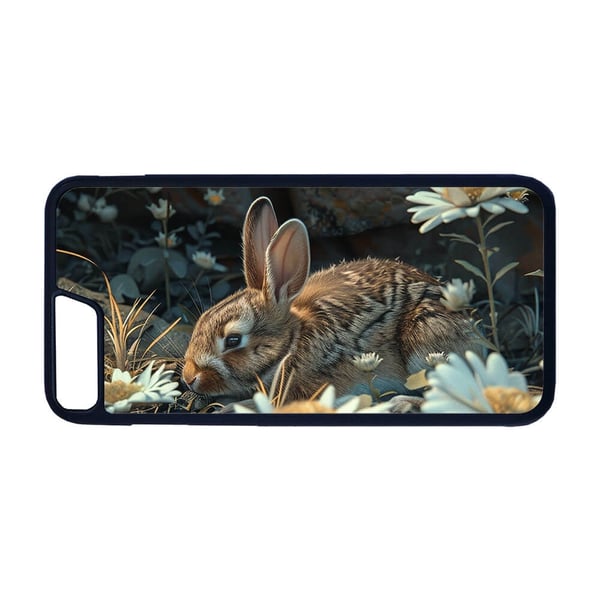 iPhone 7 Plus / 8 Plus -malliin: Eläin Kani, suojakuori uniikilla kuviolla, kestävä kännykänkuori