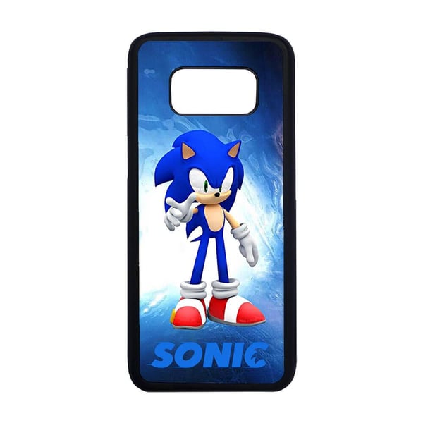 Til Samsung Galaxy S8: Game Sonic, mobildeksel med unikt motiv, beskyttende cover