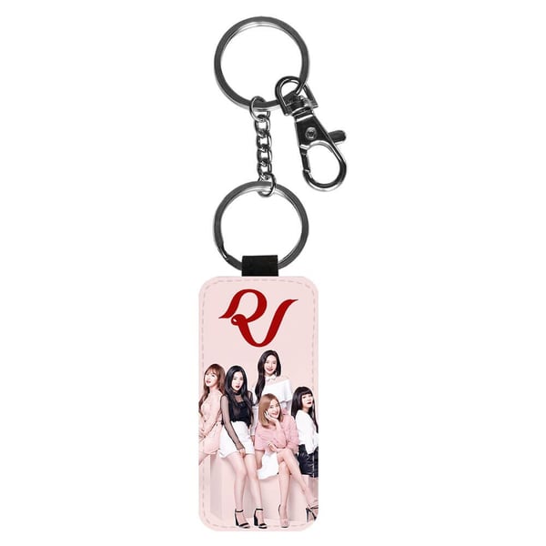 Avaimenperä: K-POP Red Velvet, tyylikäs riipus, jossa on eloisa ja uniikki kuvio