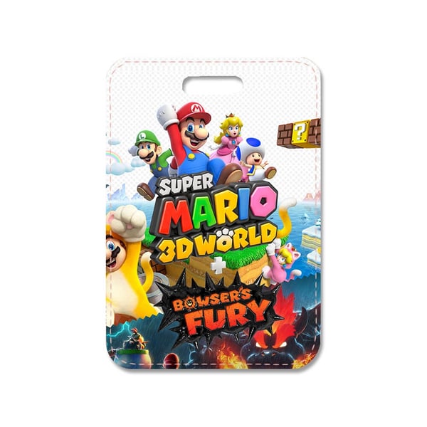 Laukun koristekoru: Super Mario 3D World Bowser Fury, tyylikäs riipus eloisalla ja uniikilla kuviolla, täydellinen käsilaukkuun tai reppuun