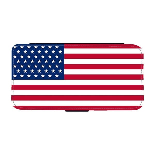 USA Flagg Samsung Galaxy S9, flipdeksel med unikt motiv, mobiletui med stativfunksjon