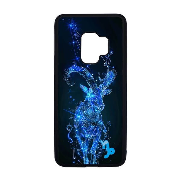 Til Samsung Galaxy S9: Stjernetegn Steinbukken, mobildeksel med unikt motiv, beskyttende cover