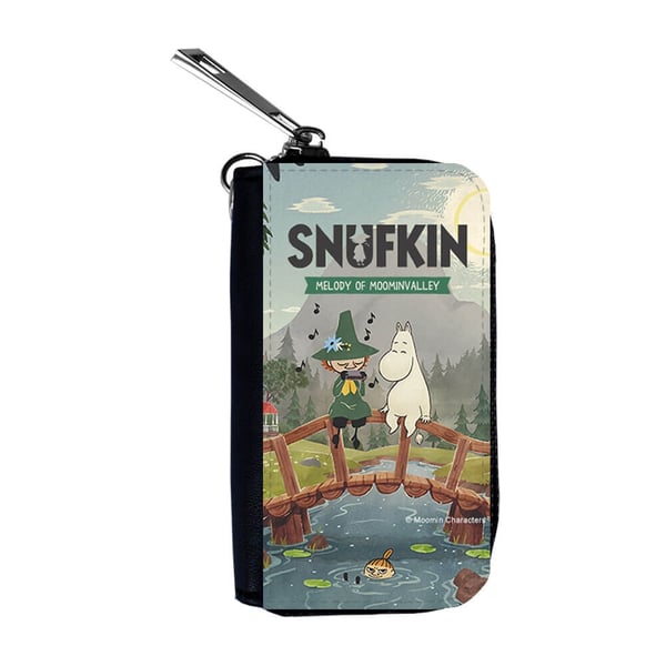 Bilnøgleetui: Spil Snufkin: Melody of Moominvalley, beskyttende cover med levende og unikt design