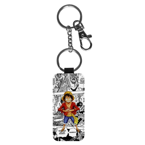Avaimenperä: One Piece Luffy, tyylikäs riipus, jossa on eloisa ja uniikki kuvio
