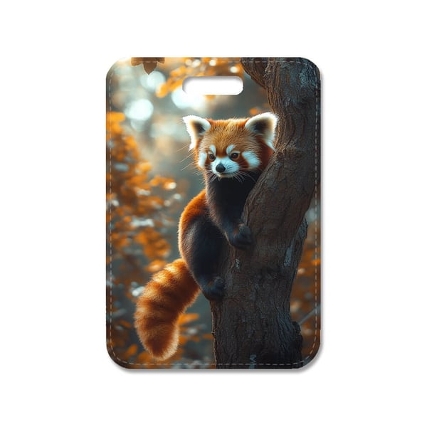 Veskeanheng: Dyr Rød Panda, stilrent veskepynt med levende og unikt design, veskecharm til håndvesken eller ryggsekken Veskeanheng: Dyr Rød Panda, stilrent veskepynt med levende og unikt design, veskecharm til håndvesken eller ryggsekken