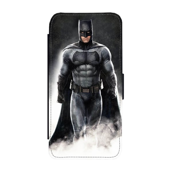 Til Samsung Galaxy S8: Batman, flipdeksel med unikt motiv, mobiletui med stativfunksjon