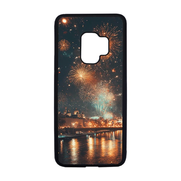 Til Samsung Galaxy S9: Nytt År, mobildeksel med unikt motiv, beskyttende cover