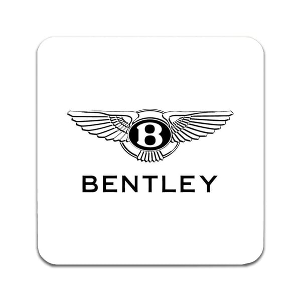 Lasinaluset (2 kpl): Bentley, tyylikkäät aluset uniikeilla ja eloisilla kuvioilla