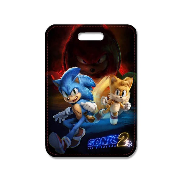 Laukun koristekoru: Sonic the Hedgehog 2, tyylikäs riipus eloisalla ja uniikilla kuviolla, täydellinen käsilaukkuun tai reppuun