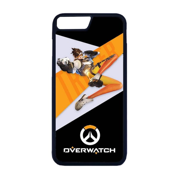 Til iPhone 7 Plus / 8 Plus: Overwatch, mobilcover med unikt motiv, beskyttende cover