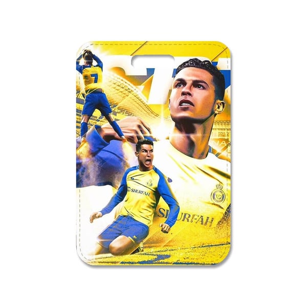 Taskevedhæng: Cristiano Ronaldo 2023 Al-Nassr, stilrent taskepynt med levende og unikt design, perfekt til håndtasken eller rygsækken