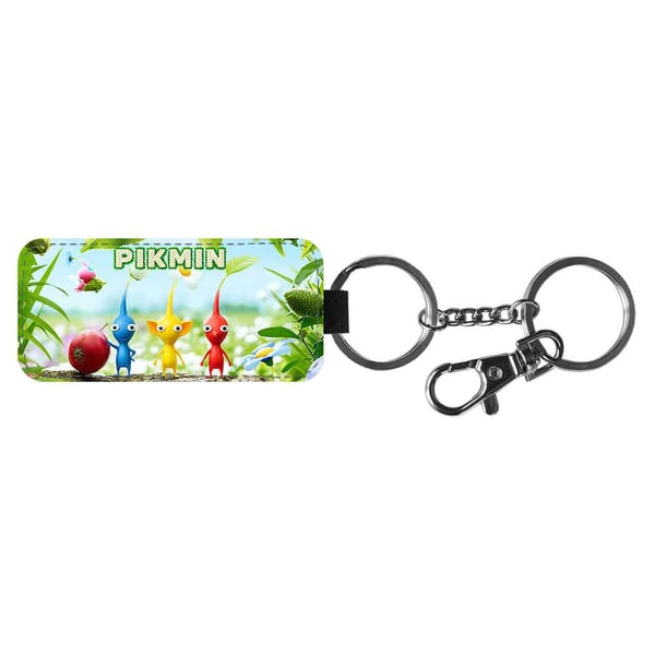 Avaimenperä: Game Pikmin, tyylikäs riipus, jossa on eloisa ja uniikki kuvio