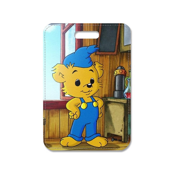 Taskevedhæng: Bamse, stilrent taskepynt med levende og unikt design, perfekt til håndtasken eller rygsækken