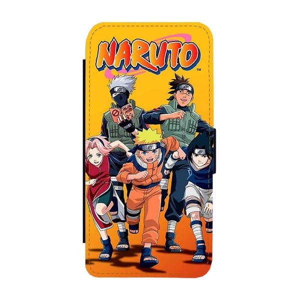 Til Samsung Galaxy S9: Manga Naruto, flipdeksel med unikt motiv, mobiletui med stativfunksjon
