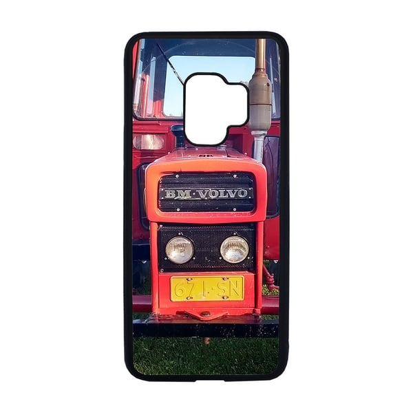 Volvo Tractor Mobilcover - Etui Til Samsung Galaxy S9