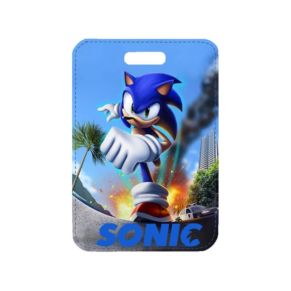 Veskeanheng: Game Sonic, stilrent veskepynt med levende og unikt design, veskecharm til håndvesken eller ryggsekken